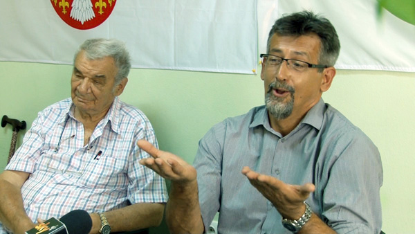 Захарије Трнавчевић и др Радомир Стојшин