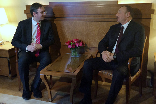 Вучић са Алијевим