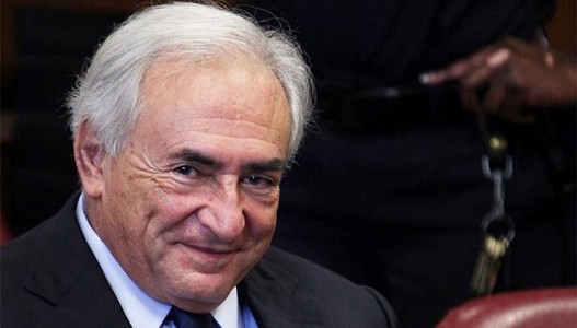 Строс Кан по изрицању пресуде